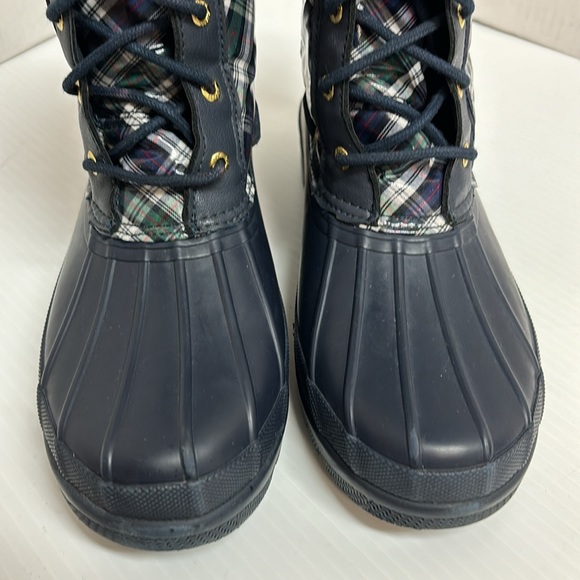 Sperry Top-Sider Women's Gosling Navy Waterproof Rubber Boot. Sz 8 - Picture 6 of 10